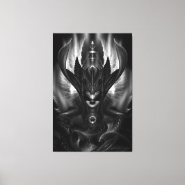 太忠山才タロンBlackSun Canvas Print キャンバスプリント