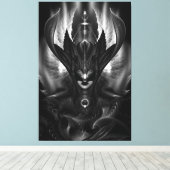 太忠山才タロンBlackSun Canvas Print キャンバスプリント (インサイチュ (ウッドフロア))