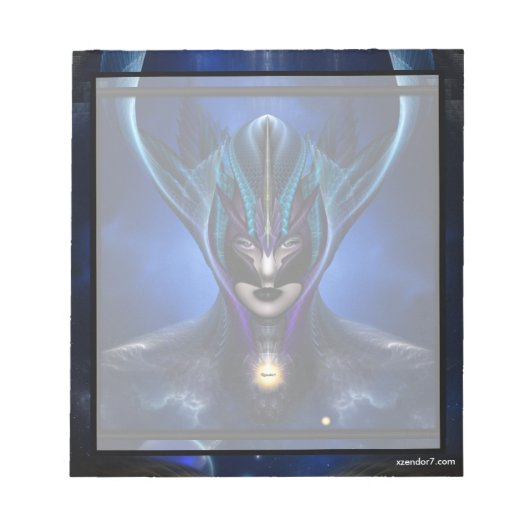 太忠山西影青メモ帳 ノートパッド (正面)