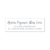 太手書き名業務差出人住所 セルフインキングスタンプ (デザイン)