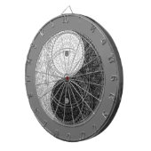 太極図 ダーツボード (正面右)