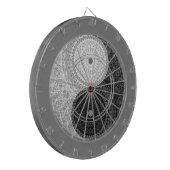 太極図 ダーツボード (正面左)