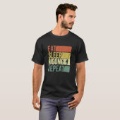 太極拳と気功のための気功服 チゴン Tシャツ (正面フル)