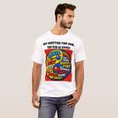 太極拳はクール。 Tシャツ (正面フル)