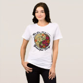 太極拳は美しい トライブレンドTシャツ (正面全面)
