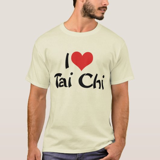 太極拳を愛するTシャツ Tシャツ (正面)