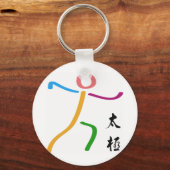 太極拳ロゴ キーホルダー (正面)
