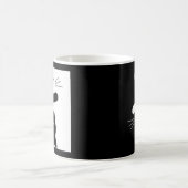 太極拳猫 ゼンマスターキティバランス コーヒーマグカップ (中央)