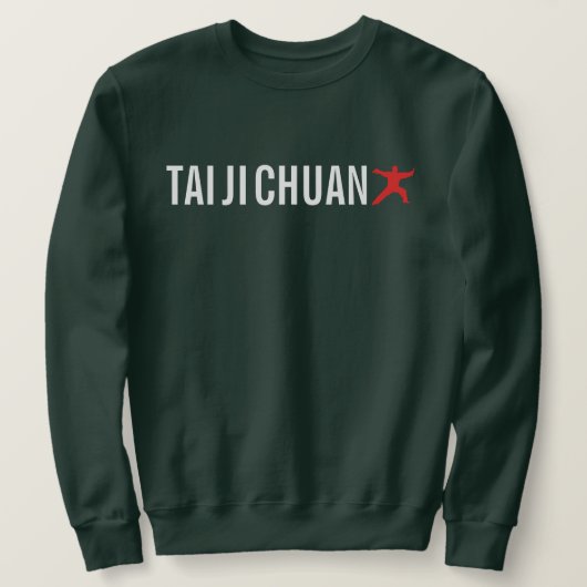 太極拳 チャンピオンTシャツ スウェットシャツ (デザイン正面)
