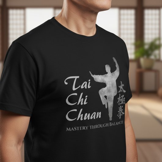 太極拳 – バランスを通じた習得 Tシャツ