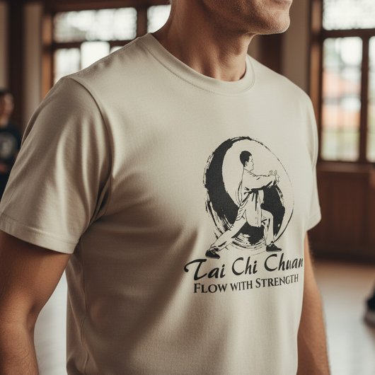太極拳 – 強さと流れるような動き Tシャツ