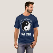 太極拳 身体 思考 精神 11 Tシャツ (正面フル)