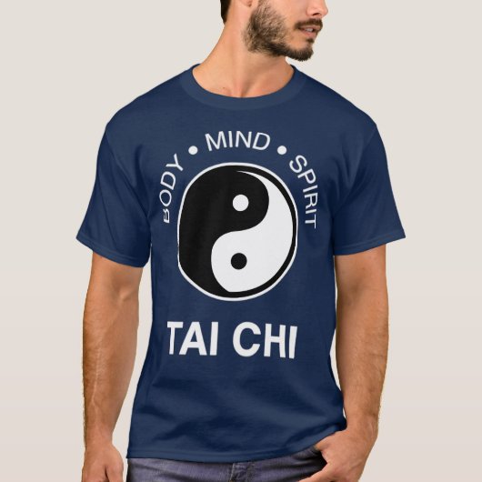 太極拳 身体 思考 精神 11 Tシャツ (正面)