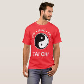 太極拳 身体 思考 精神 24 Tシャツ (正面フル)