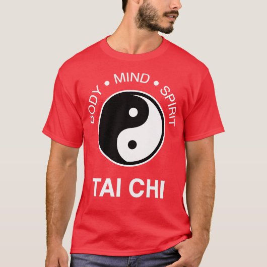 太極拳 身体 思考 精神 24 Tシャツ (正面)