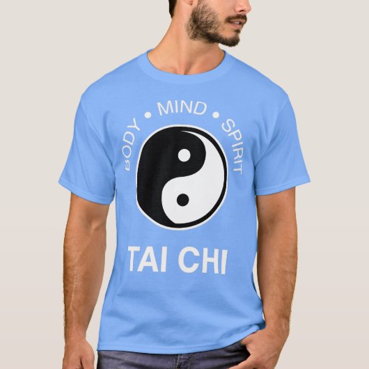 太極拳 身体 思考 精神 5 Tシャツ (正面)