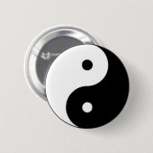 太極拳 陰陽マーク 太極マーク 定番 タオ 缶バッジ (正面&裏面)