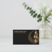 太極拳 – 黄金のブラシストローク 名刺 (スタンド正面)