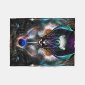 太津山西霊力発電WDフリースベビーブランケット フリースブランケット (正面(横))