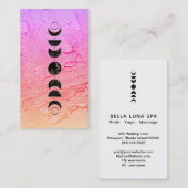 *~*太陰宇宙月グラデーション相宇宙シャーマン 名刺 (正面/裏面)