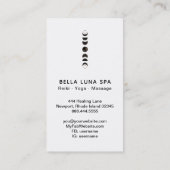 *~*太陰宇宙月グラデーション相宇宙シャーマン 名刺 (裏面)