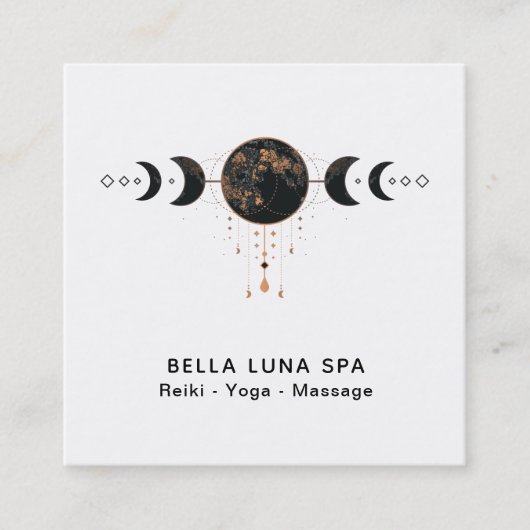 *~*太陰宇宙月宇宙シャーマンムーンズ スクエア名刺 (正面)