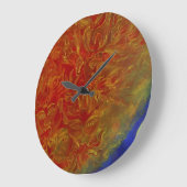 太陽からの時計。 ラージ壁時計 (傾斜)