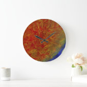 太陽からの時計。 ラージ壁時計 (ホーム)