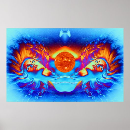 太陽からの脱出 ポスター (正面)