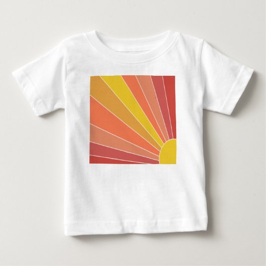 太陽がやってくる ベビーTシャツ (正面)