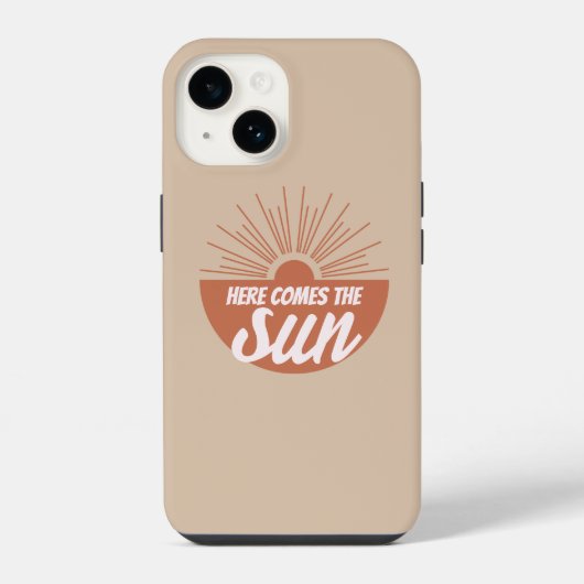 太陽がやってくる iPhoneケース (裏面)