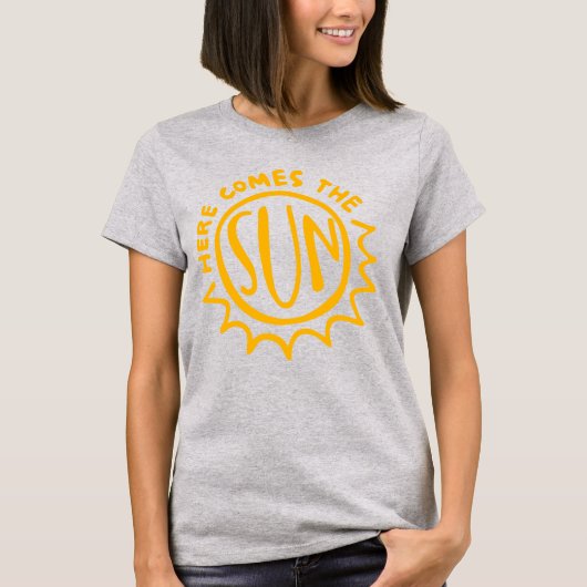 太陽がやってくる Tシャツ (正面)