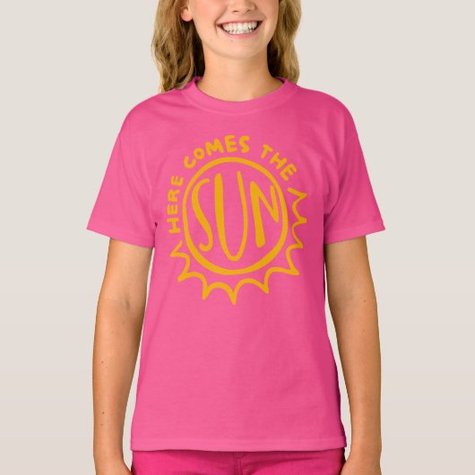 太陽がやってくる Tシャツ (正面)
