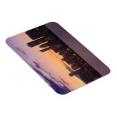 太陽がシカゴのスカイラインを越える マグネット (右側)