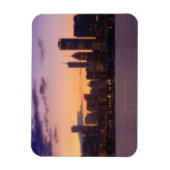 太陽がシカゴのスカイラインを越える マグネット (縦)