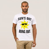 太陽が出たらお尻も出すTシャツ Tシャツ (正面フル)