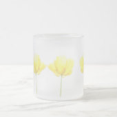 太陽が垂れ下がった フロストグラスマグカップ (中央)