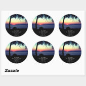 太陽が常に昇る ラウンドシール (シート)