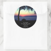 太陽が常に昇る ラウンドシール (バッグ)