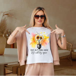 太陽が昇る Tシャツ