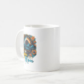 太陽が月に出会う時、天の生物、日食 コーヒーマグカップ (正面左)