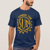 太陽が来た Tシャツ (正面)