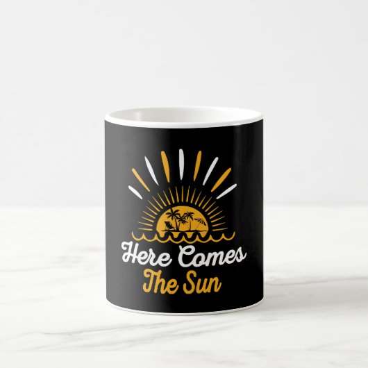 太陽が来る コーヒーマグカップ (中央)