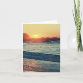 太陽が沈むにつれて... カード