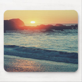 太陽が沈むにつれて... マウスパッド