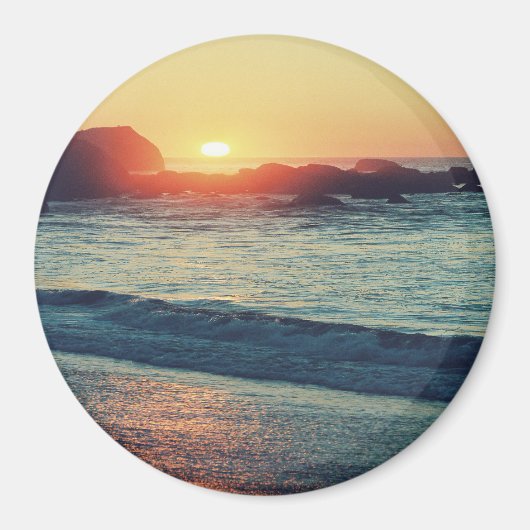 太陽が沈むにつれて... マグネット (正面)