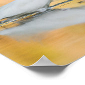 太陽が沈んでいる時に消える ポスター (角)