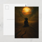 太陽が溶けながら彼らはやってきた ポストカード (正面/裏面)