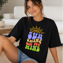 太陽が私の心を照らす Tシャツ