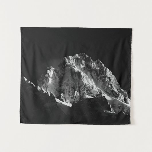 太陽が覆った山 タペストリー (正面(横))